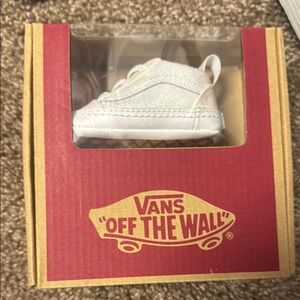 Vans Baby White Shoes